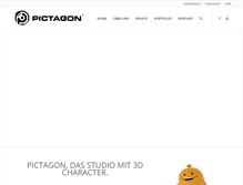 Tablet Screenshot of pictagon.de